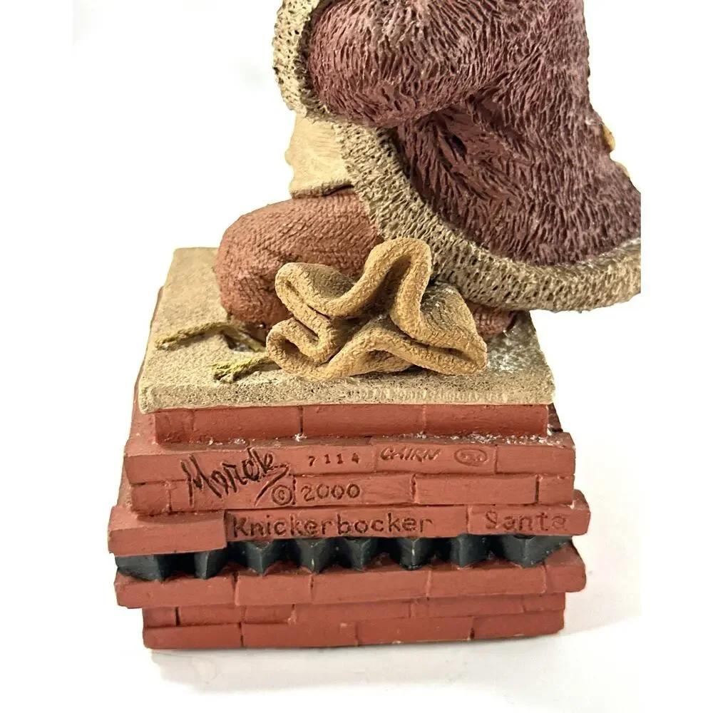 Tom Clark Cairn Studios Martha Holcombe Knickerbocker Santa #7114 2000